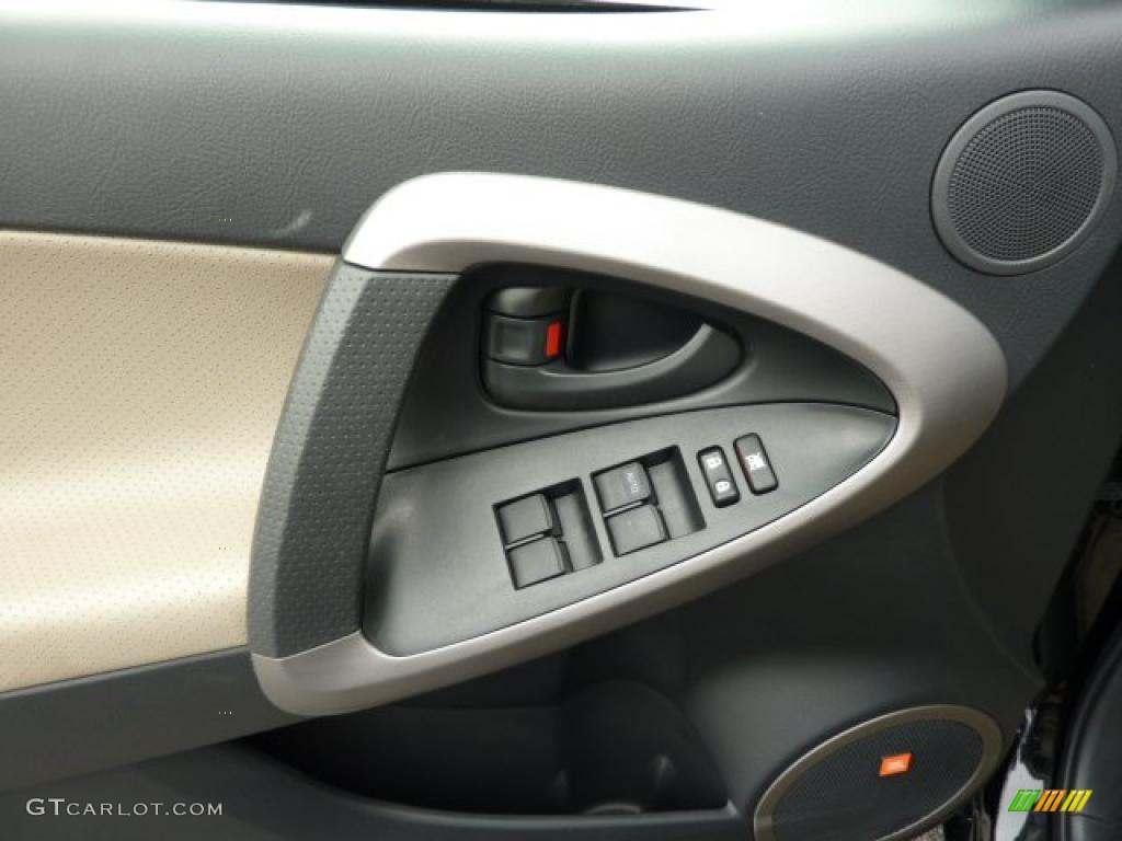 2008 RAV4 Limited V6 4WD - Black / Taupe photo #11