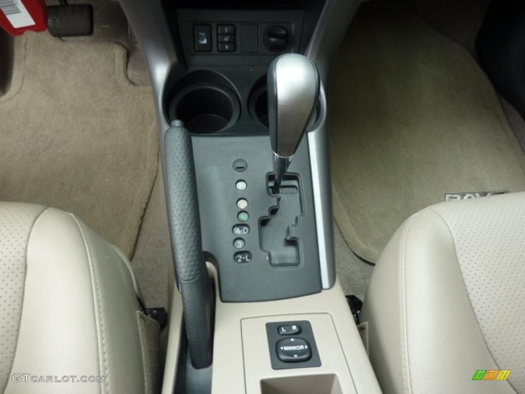 2008 RAV4 Limited V6 4WD - Black / Taupe photo #18