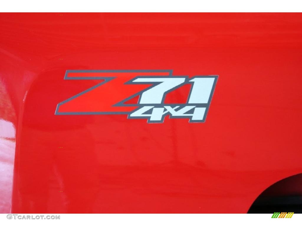2007 Silverado 1500 LT Z71 Regular Cab 4x4 - Victory Red / Ebony Black photo #4