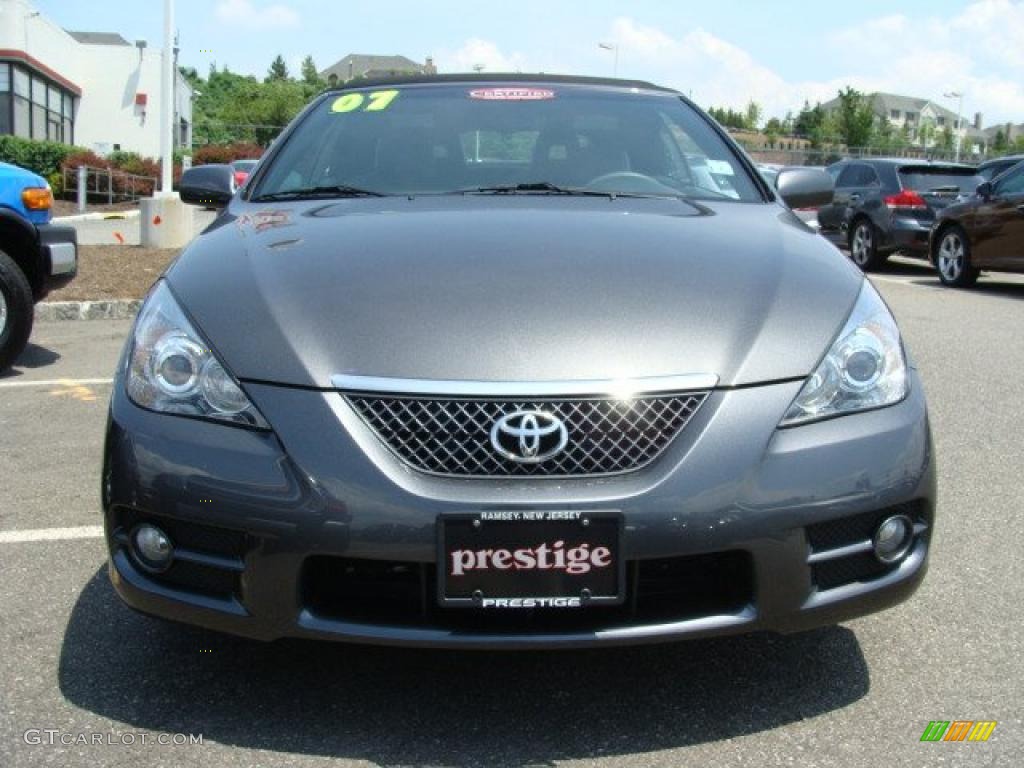 2007 Solara SLE V6 Convertible - Magnetic Gray Metallic / Dark Stone photo #3