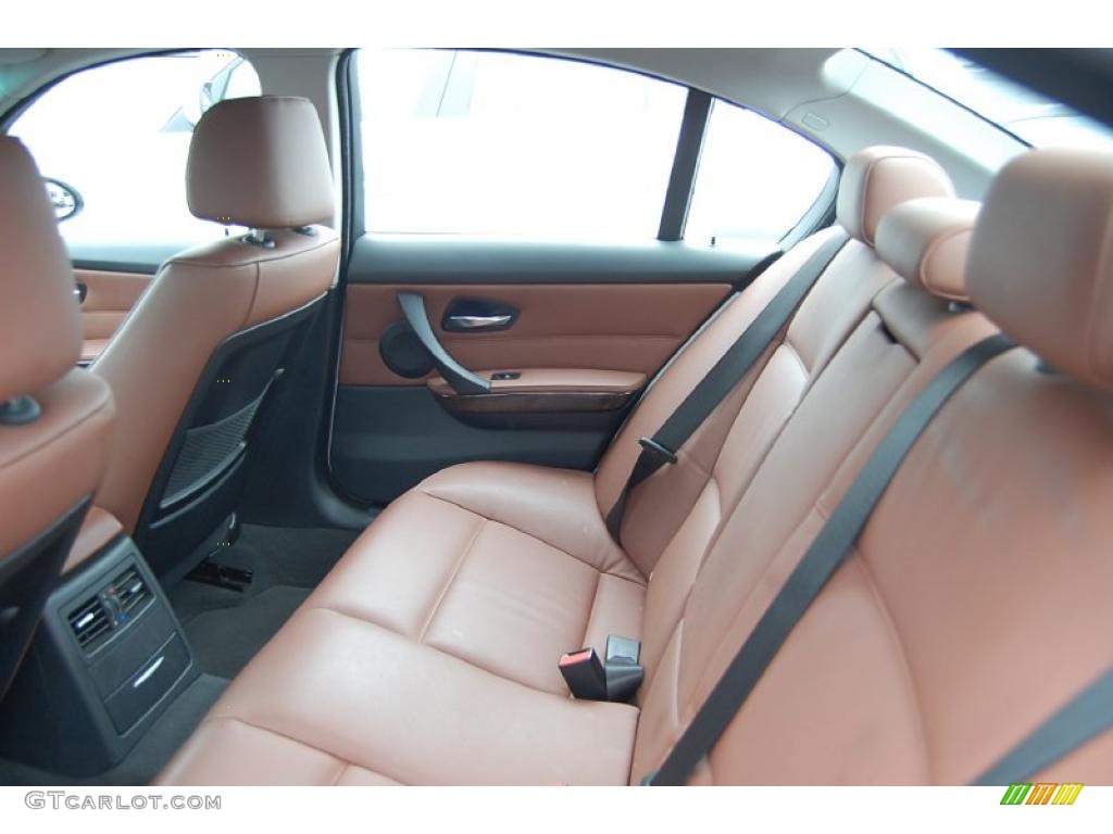 2007 3 Series 335i Sedan - Alpine White / Terra/Black Dakota Leather photo #5