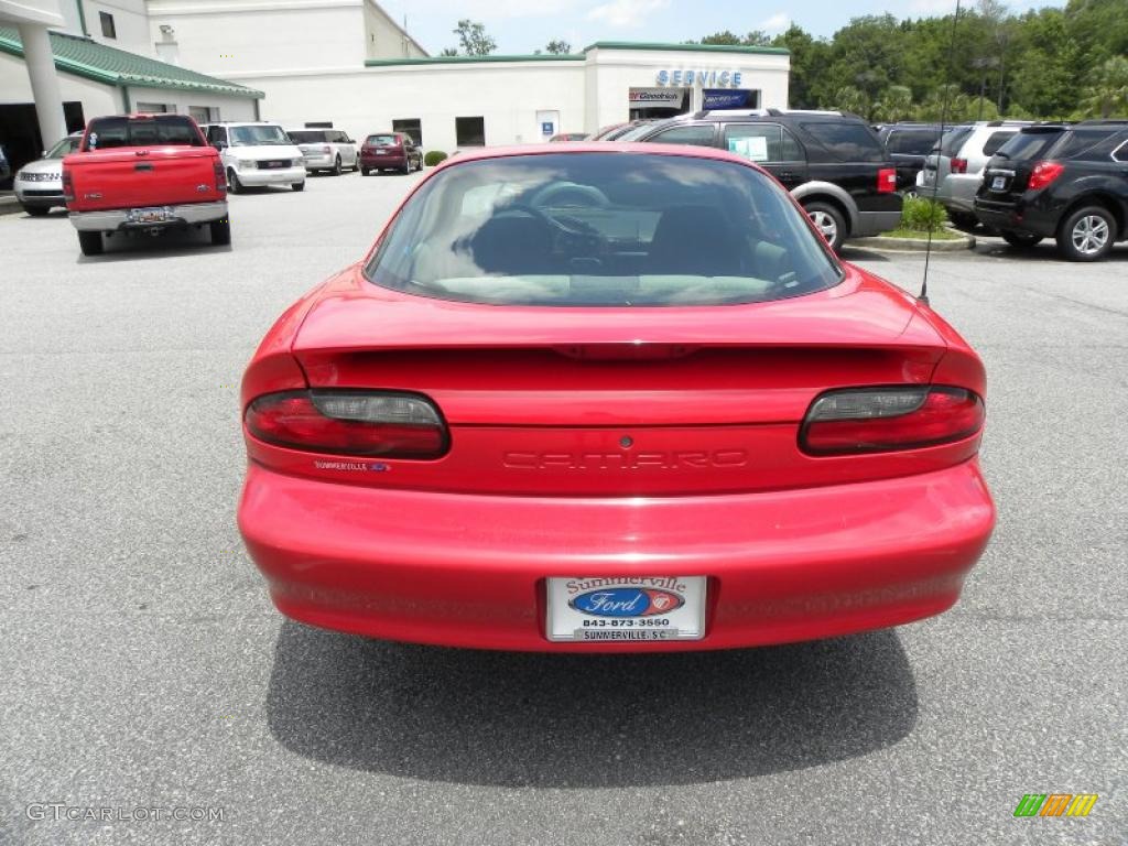 1995 Camaro Coupe - Bright Red / Dark Gray photo #12