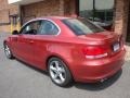 2008 Sedona Red Metallic BMW 1 Series 128i Coupe  photo #4