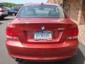 2008 Sedona Red Metallic BMW 1 Series 128i Coupe  photo #5
