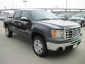 2010 Storm Gray Metallic GMC Sierra 1500 SLE Crew Cab  photo #2