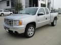 Pure Silver Metallic - Sierra 1500 SLE Extended Cab 4x4 Photo No. 1