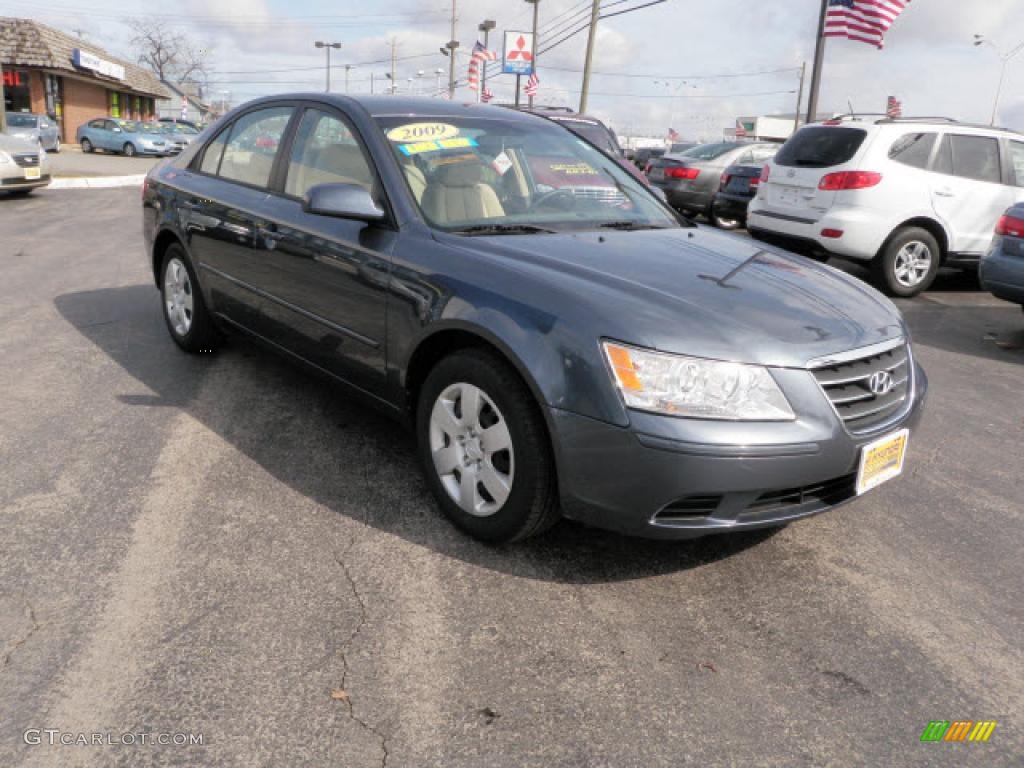 Slate Blue Hyundai Sonata