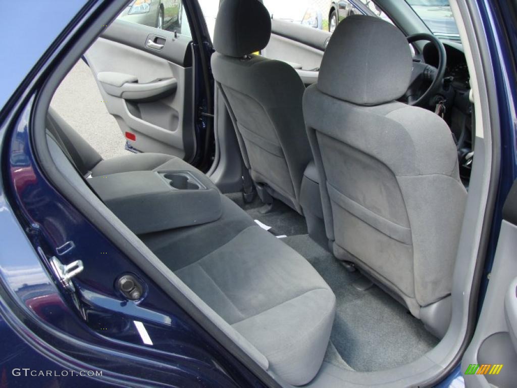 2007 Accord LX Sedan - Royal Blue Pearl / Gray photo #16