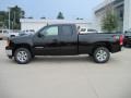 2010 Onyx Black GMC Sierra 1500 SLE Extended Cab 4x4  photo #3