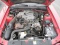 2004 Torch Red Ford Mustang V6 Coupe  photo #11