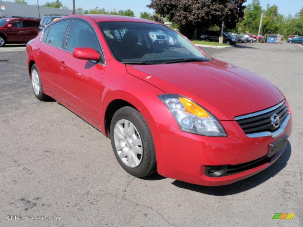 2009 Altima 2.5 S - Red Brick Metallic / Charcoal photo #1