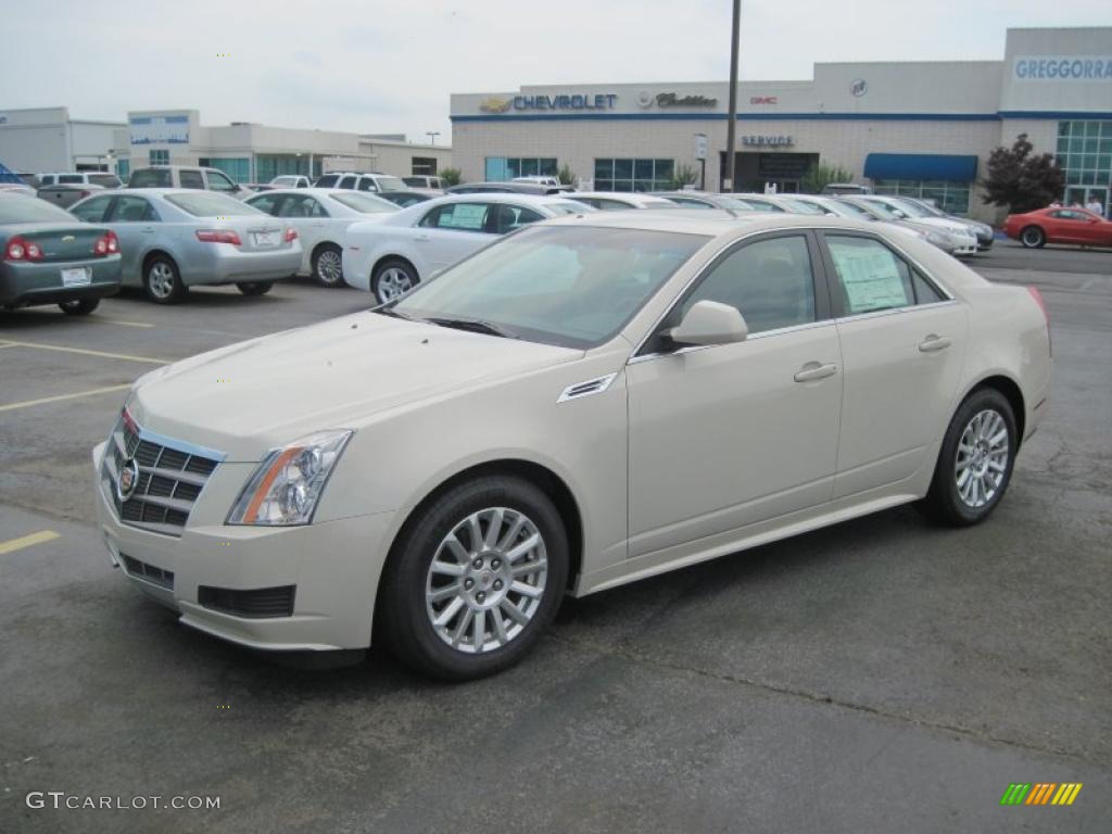 2010 CTS 3.0 Sedan - Vanilla Latte / Cashmere/Cocoa photo #1