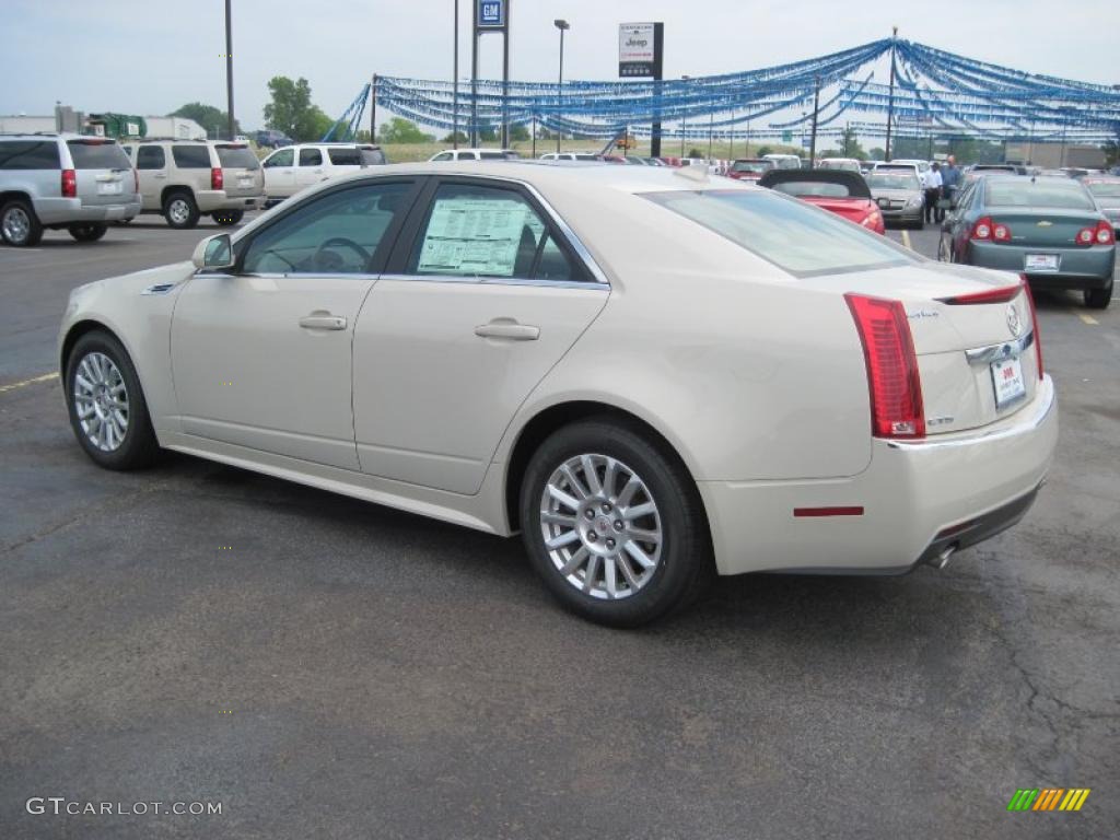 2010 CTS 3.0 Sedan - Vanilla Latte / Cashmere/Cocoa photo #6