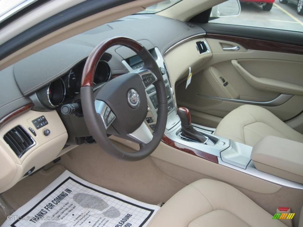 2010 CTS 3.0 Sedan - Vanilla Latte / Cashmere/Cocoa photo #7