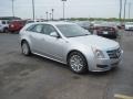 2010 Radiant Silver Metallic Cadillac CTS 3.0 Sport Wagon  photo #3