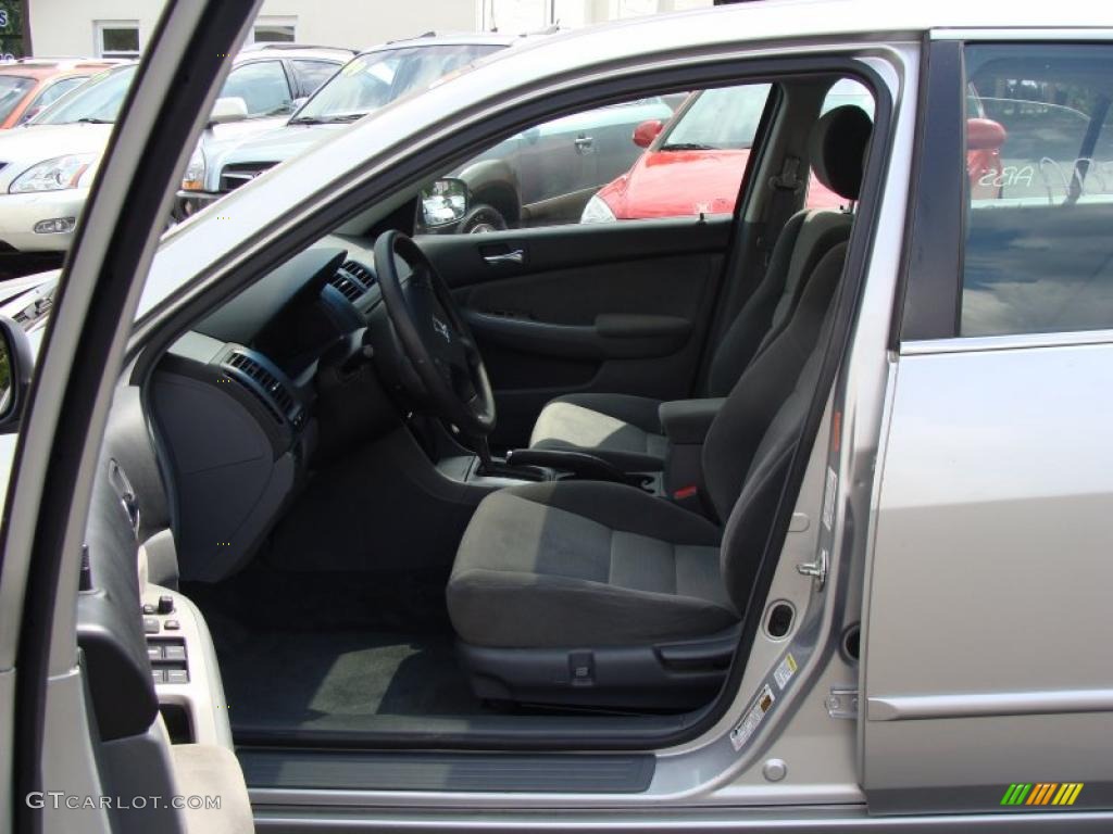 2007 Accord EX Sedan - Alabaster Silver Metallic / Gray photo #13