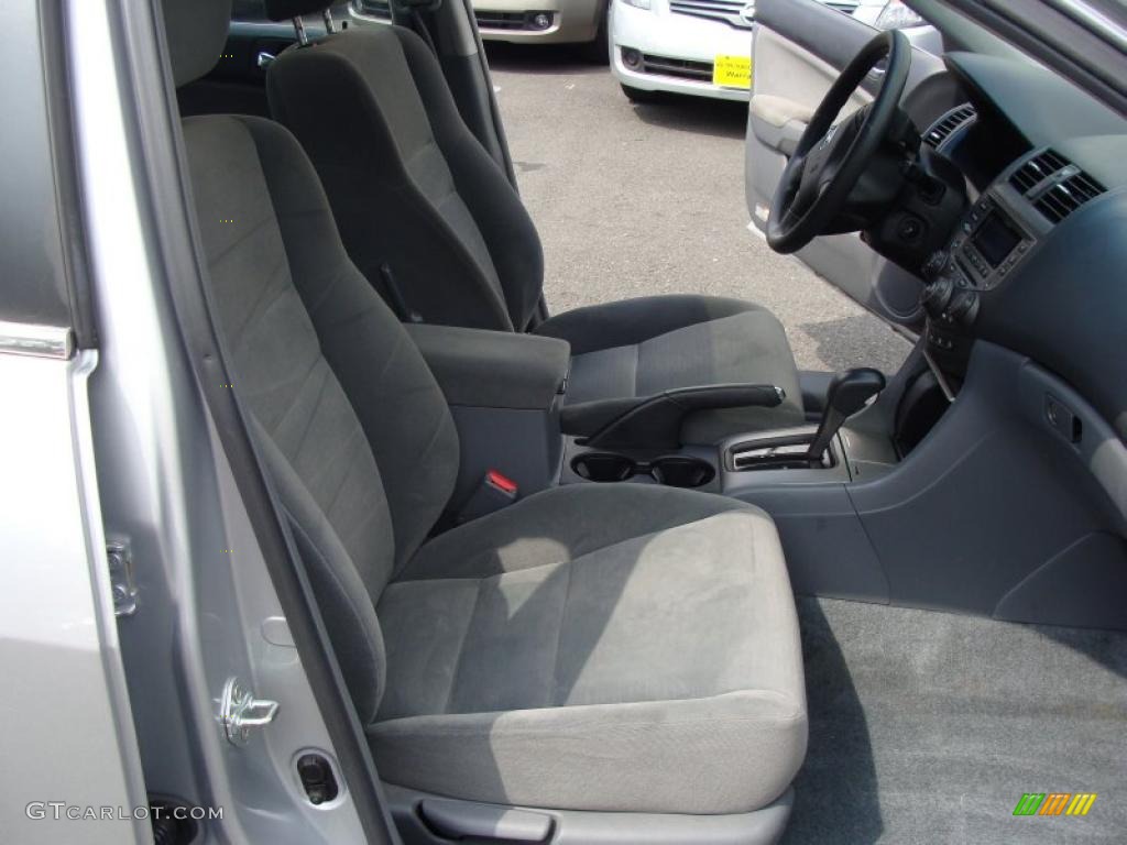 2007 Accord EX Sedan - Alabaster Silver Metallic / Gray photo #17