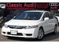 Taffeta White - Civic LX Sedan Photo No. 1