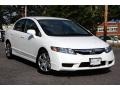 Taffeta White - Civic LX Sedan Photo No. 3