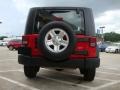 Flame Red - Wrangler X 4x4 Photo No. 4
