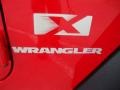 2009 Flame Red Jeep Wrangler X 4x4  photo #22