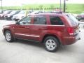 2007 Red Rock Crystal Pearl Jeep Grand Cherokee Limited 4x4  photo #4