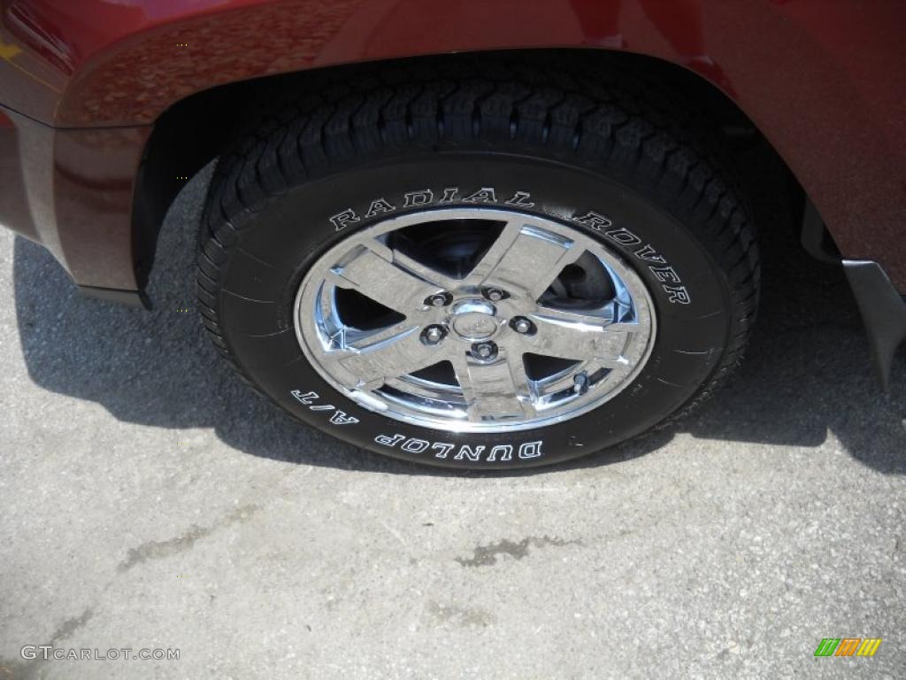 2007 Grand Cherokee Limited 4x4 - Red Rock Crystal Pearl / Khaki photo #15