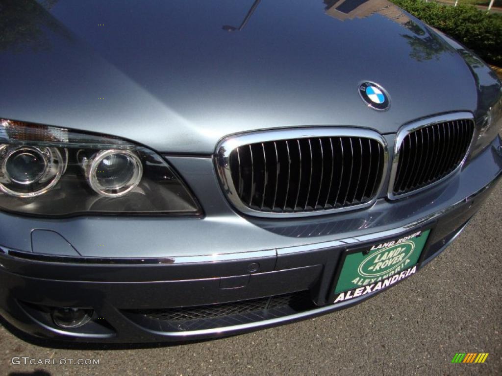 2008 7 Series 750Li Sedan - Michigan Blue Metallic / Lava Blue photo #8