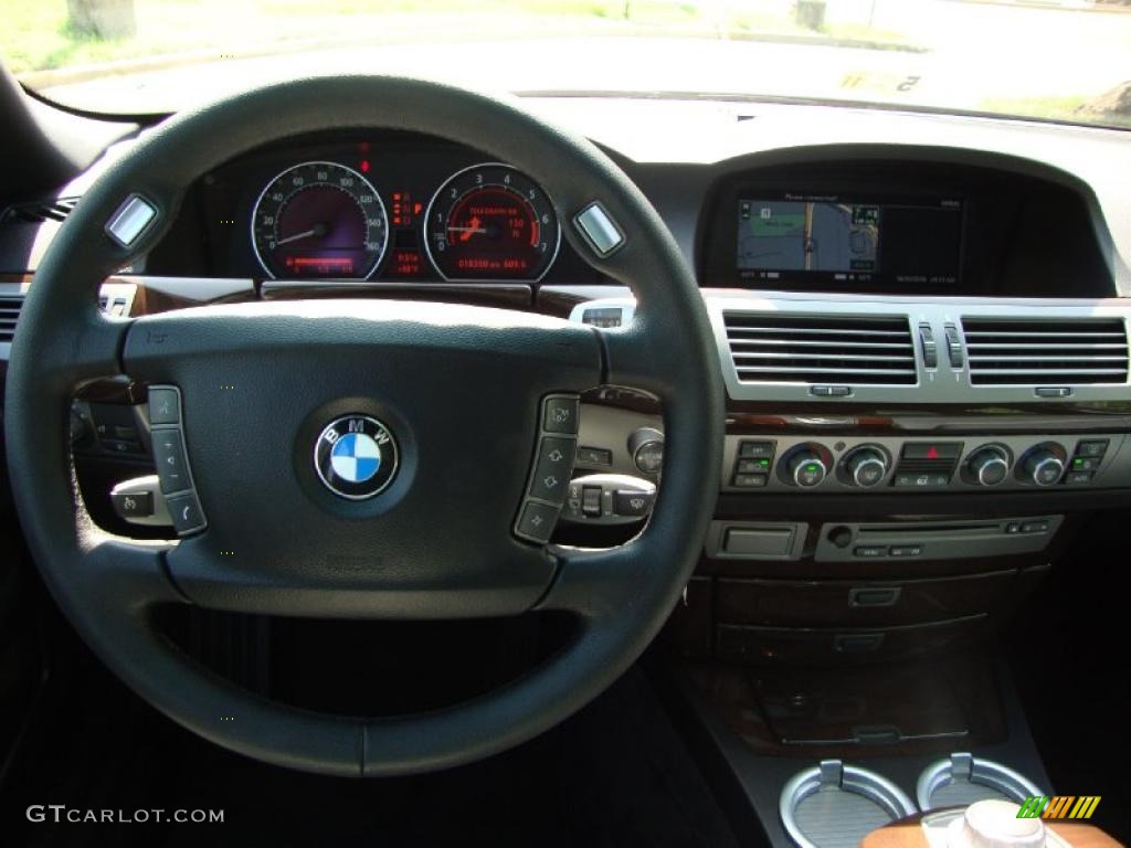 2008 7 Series 750Li Sedan - Michigan Blue Metallic / Lava Blue photo #10