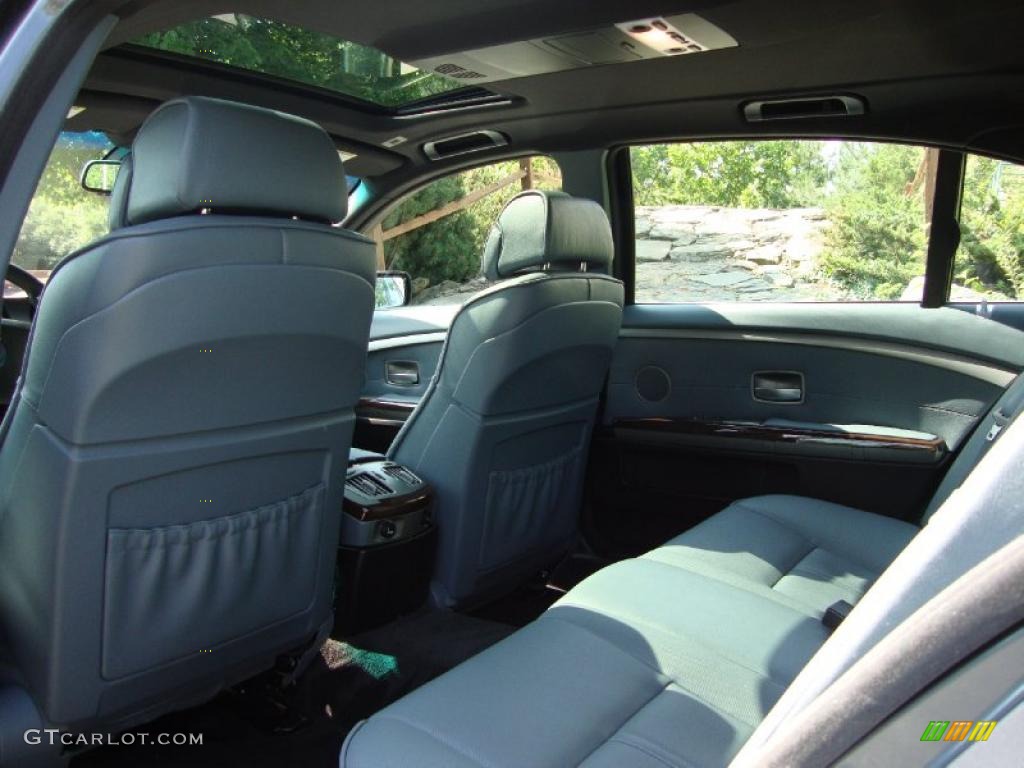 2008 7 Series 750Li Sedan - Michigan Blue Metallic / Lava Blue photo #19