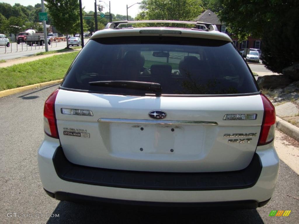 2009 Outback 2.5XT Limited Wagon - Satin White Pearl / Warm Ivory photo #4