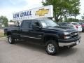 2007 Dark Blue Metallic Chevrolet Silverado 2500HD Classic LT Crew Cab 4x4  photo #1