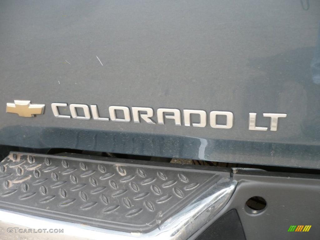 2007 Colorado LT Crew Cab - Blue Granite Metallic / Very Dark Pewter photo #12