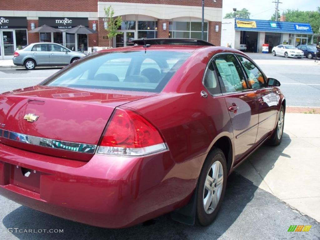 2006 Impala LT - Sport Red Metallic / Ebony Black photo #18