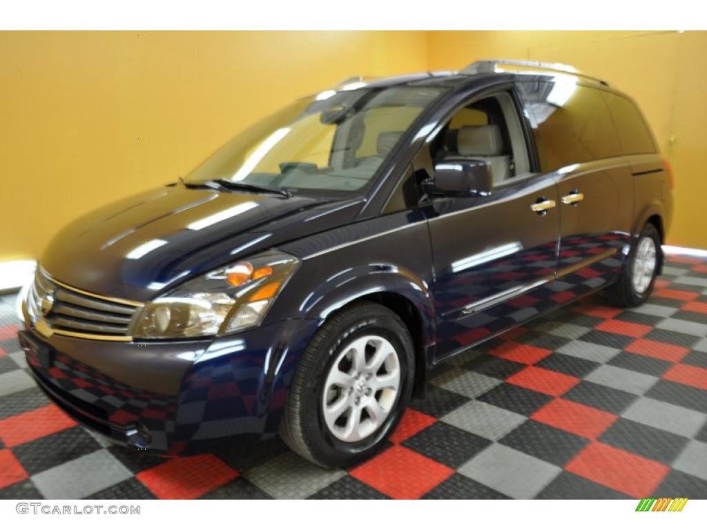 2009 Quest 3.5 SL - Majestic Blue / Gray photo #3