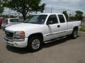 2006 Summit White GMC Sierra 1500 SLE Extended Cab 4x4  photo #2