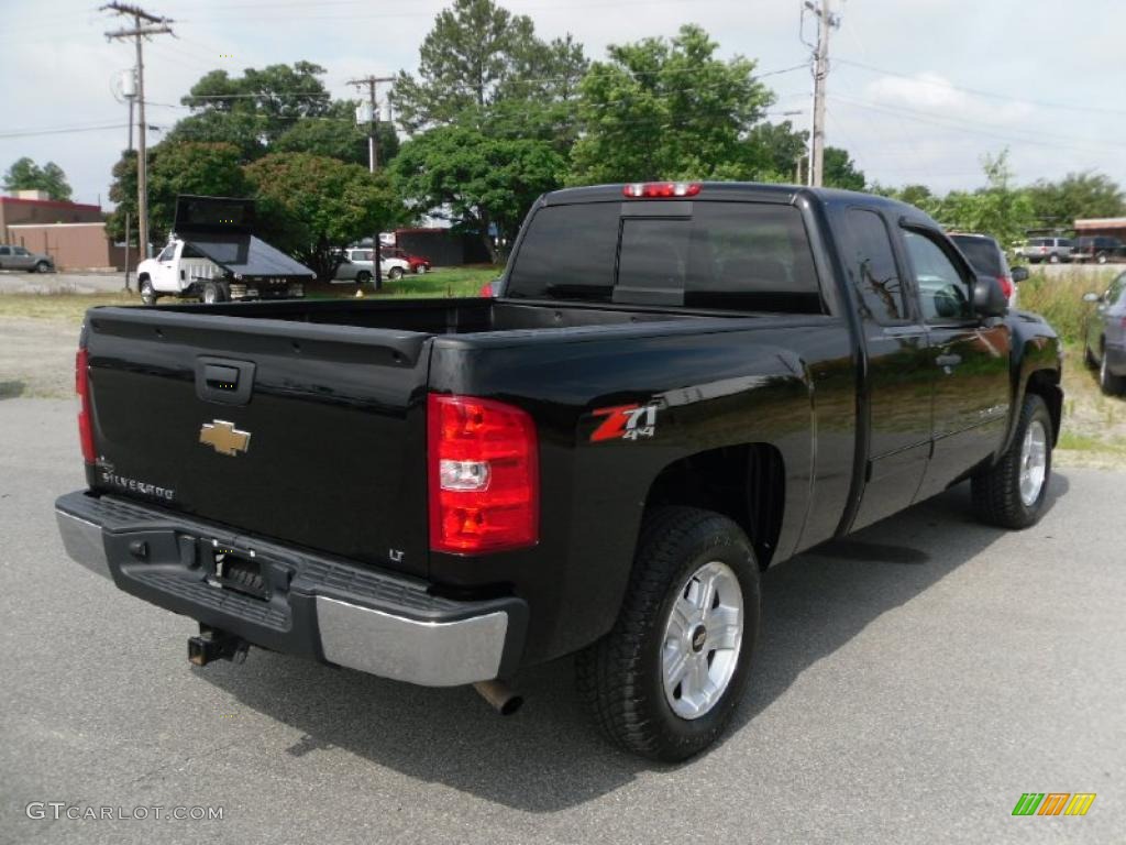 2007 Black Chevrolet Silverado 1500 Lt Z71 Extended Cab 4x4 #30894962 