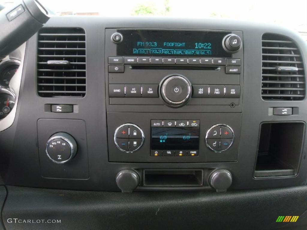 2007 Silverado 1500 LT Z71 Extended Cab 4x4 - Black / Dark Titanium Gray photo #11