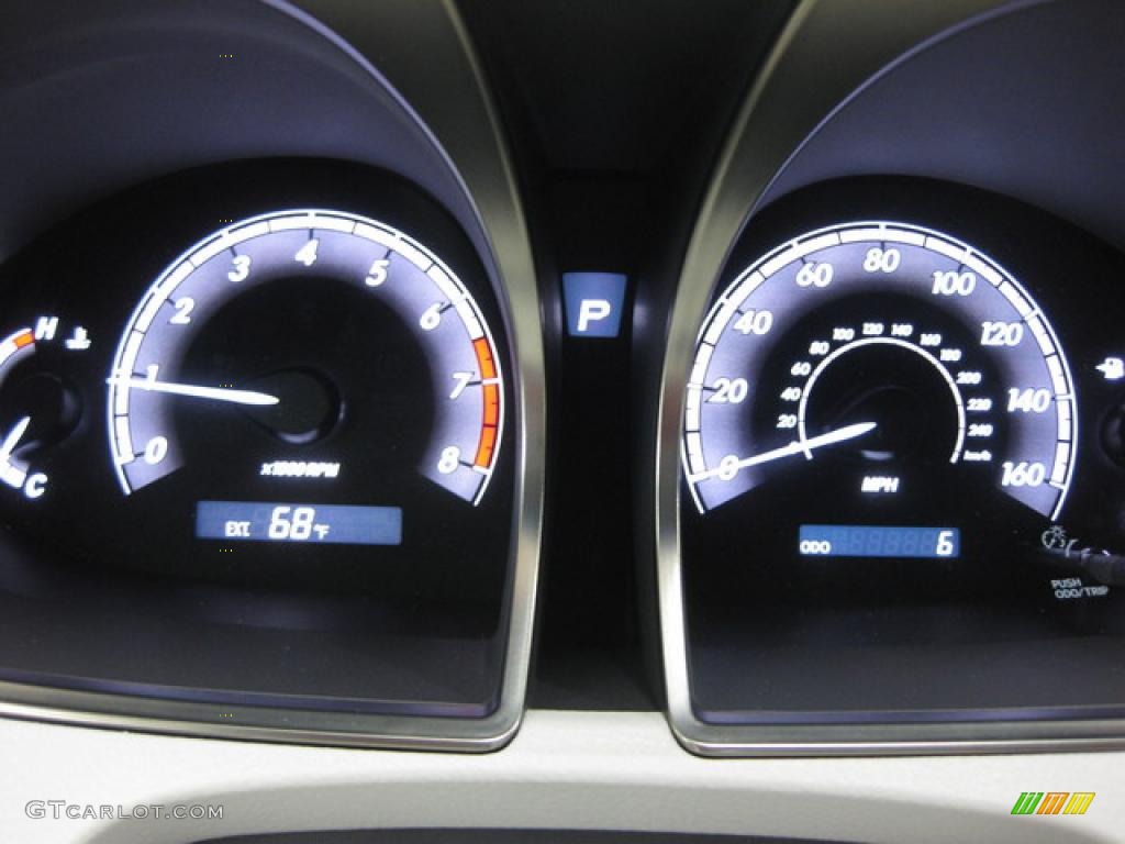 2011 Avalon Limited - Zephyr Blue Metallic / Light Gray photo #3
