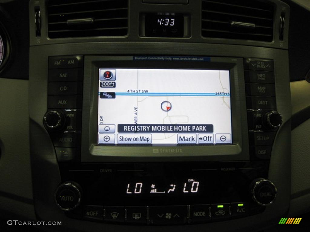 2011 Avalon Limited - Zephyr Blue Metallic / Light Gray photo #4