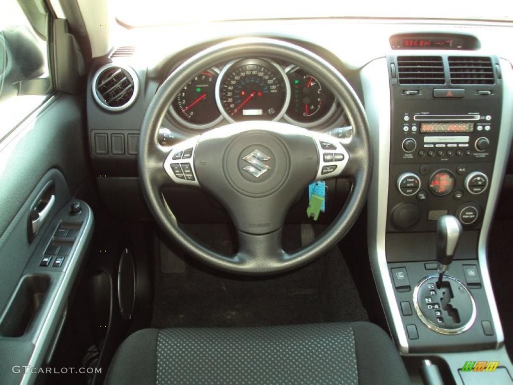 2008 Grand Vitara  - White Water Pearl / Black photo #6