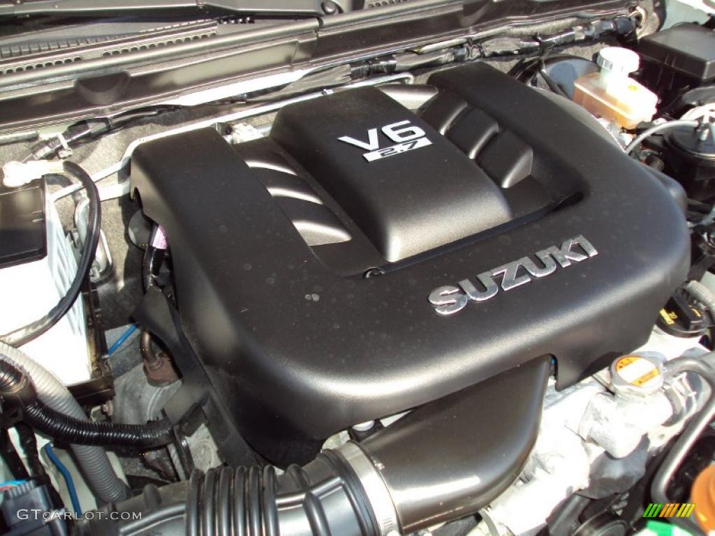 2008 Grand Vitara  - White Water Pearl / Black photo #17