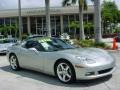 2006 Machine Silver Metallic Chevrolet Corvette Convertible  photo #1