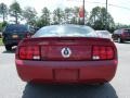 2008 Dark Candy Apple Red Ford Mustang V6 Premium Coupe  photo #4