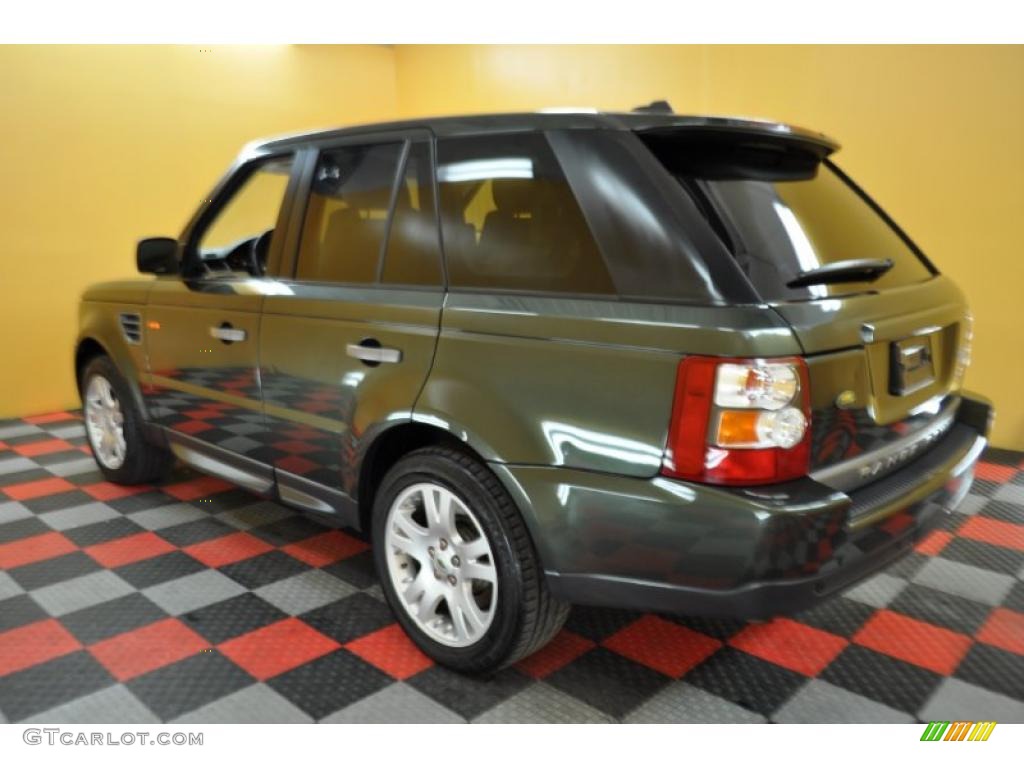 2006 Range Rover Sport HSE - Tonga Green Pearl / Alpaca Beige photo #4