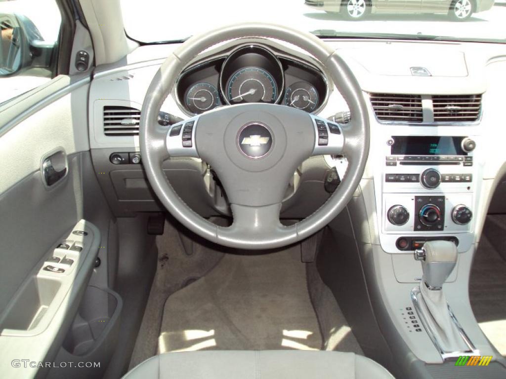 2008 Malibu LT Sedan - Golden Pewter Metallic / Titanium Gray photo #6