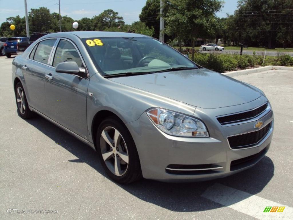 2008 Malibu LT Sedan - Golden Pewter Metallic / Titanium Gray photo #10