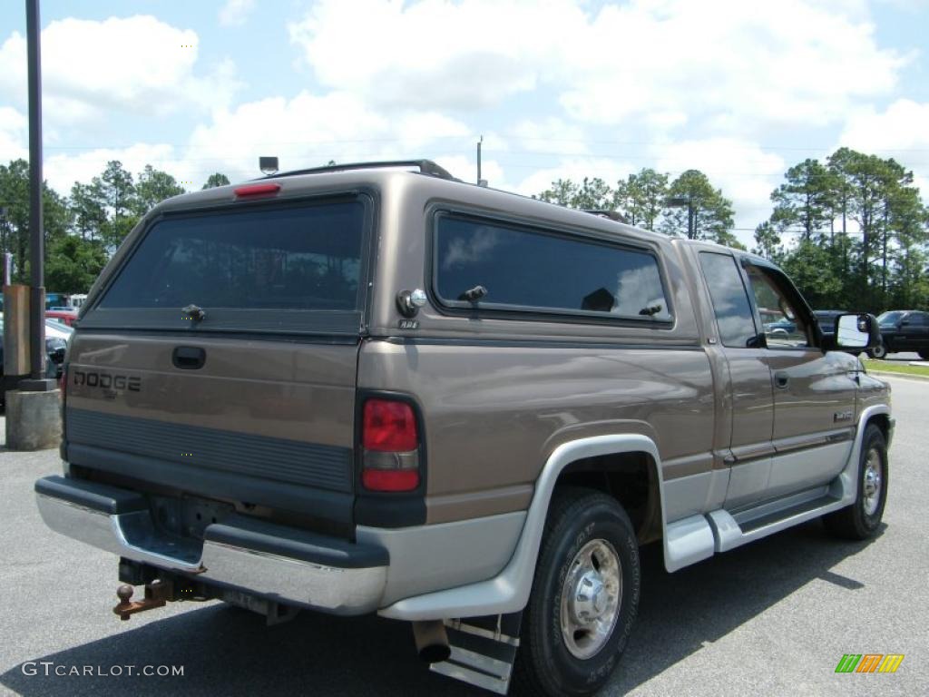 2001 Ram 2500 SLT Quad Cab - Medium Bronze Pearl Coat / Camel/Tan photo #5