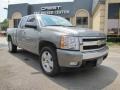 2008 Graystone Metallic Chevrolet Silverado 1500 LT Extended Cab  photo #1
