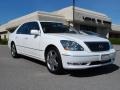 2006 Crystal White Lexus LS 430  photo #1